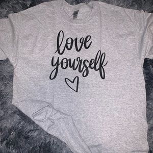 Love yourself t shirt